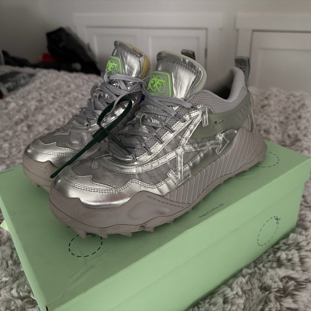 OFF WHITE odsy 1000 silver silver